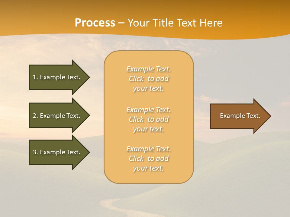 Dusk Field Summer PowerPoint Template