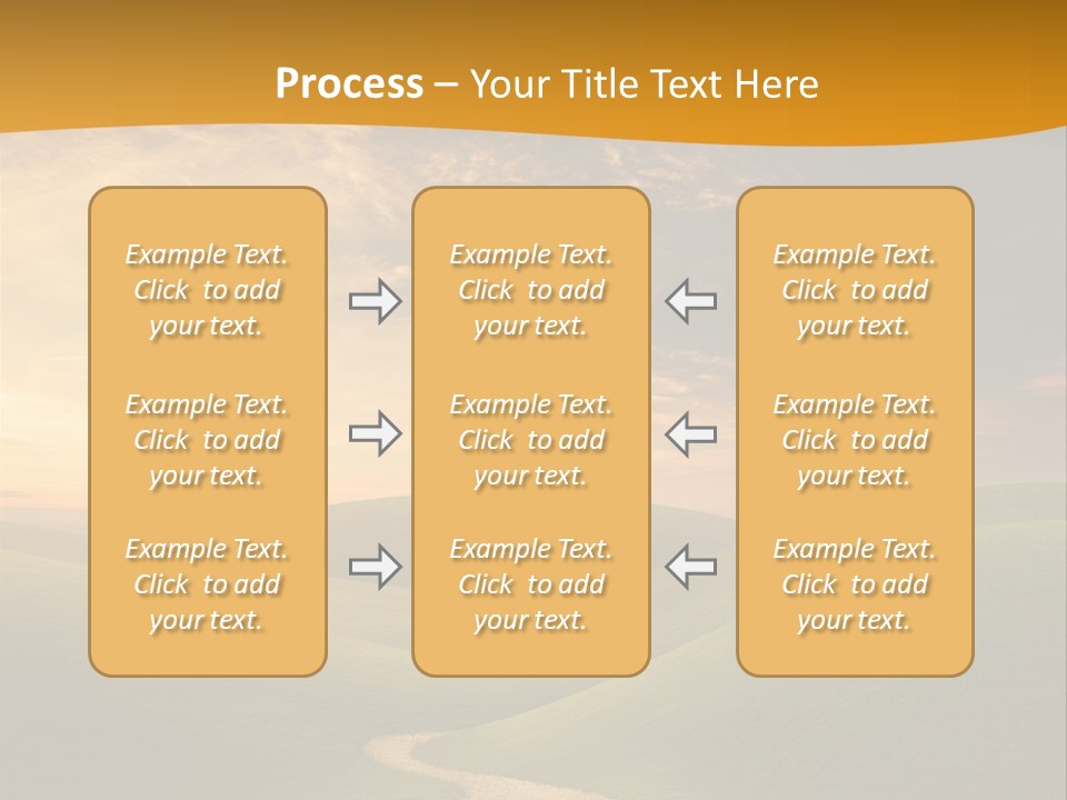 Dusk Field Summer PowerPoint Template