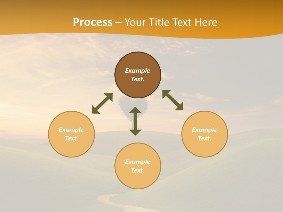 Dusk Field Summer PowerPoint Template