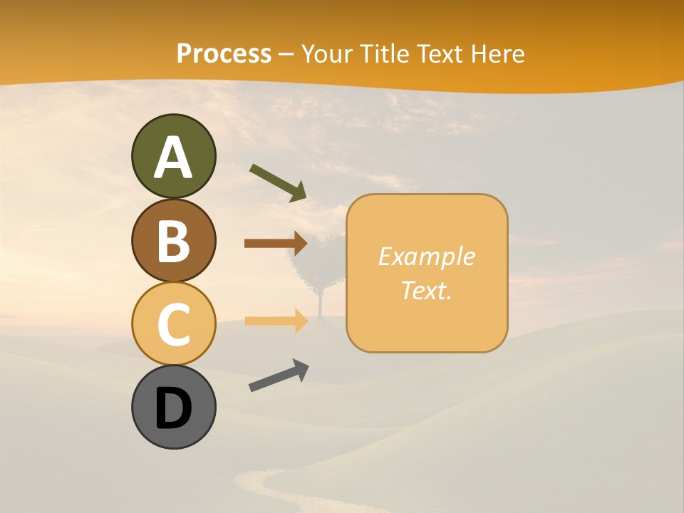 Dusk Field Summer PowerPoint Template