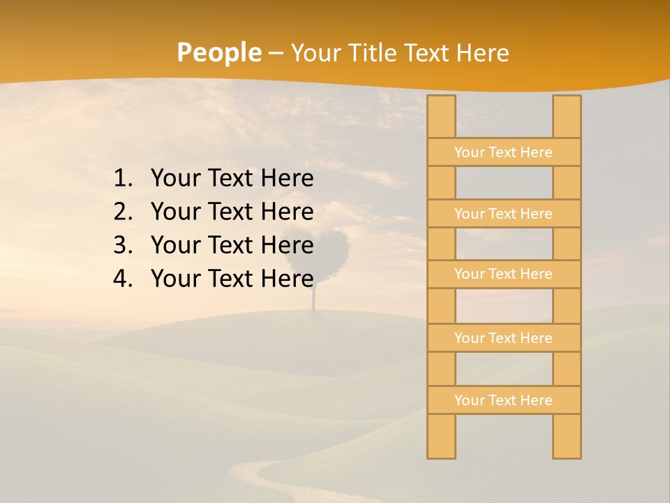 Dusk Field Summer PowerPoint Template
