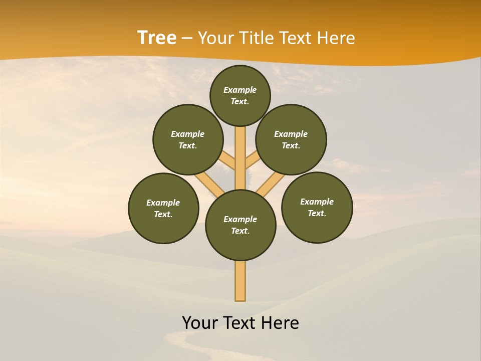 Dusk Field Summer PowerPoint Template
