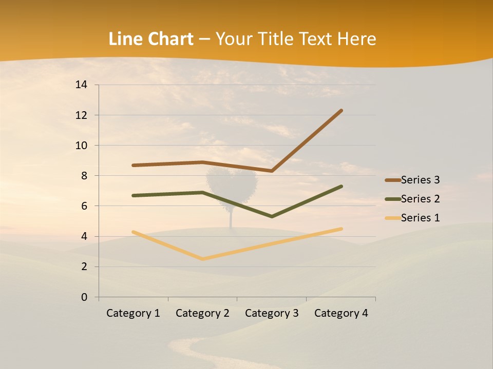 Dusk Field Summer PowerPoint Template