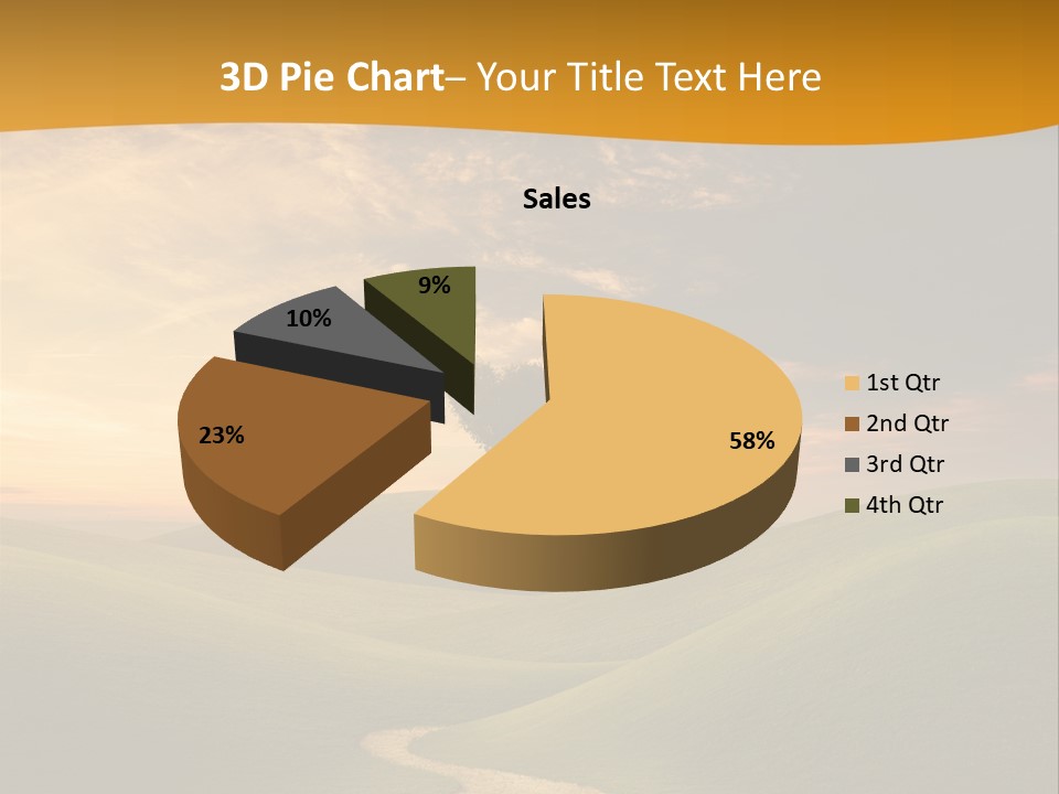 Dusk Field Summer PowerPoint Template