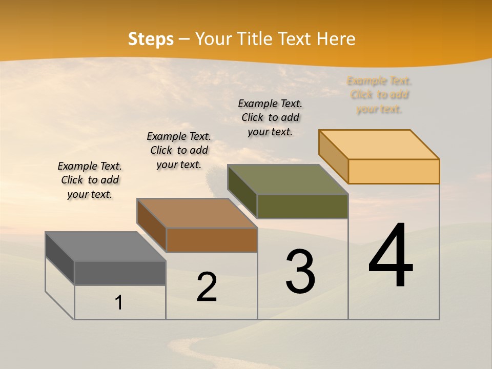 Dusk Field Summer PowerPoint Template
