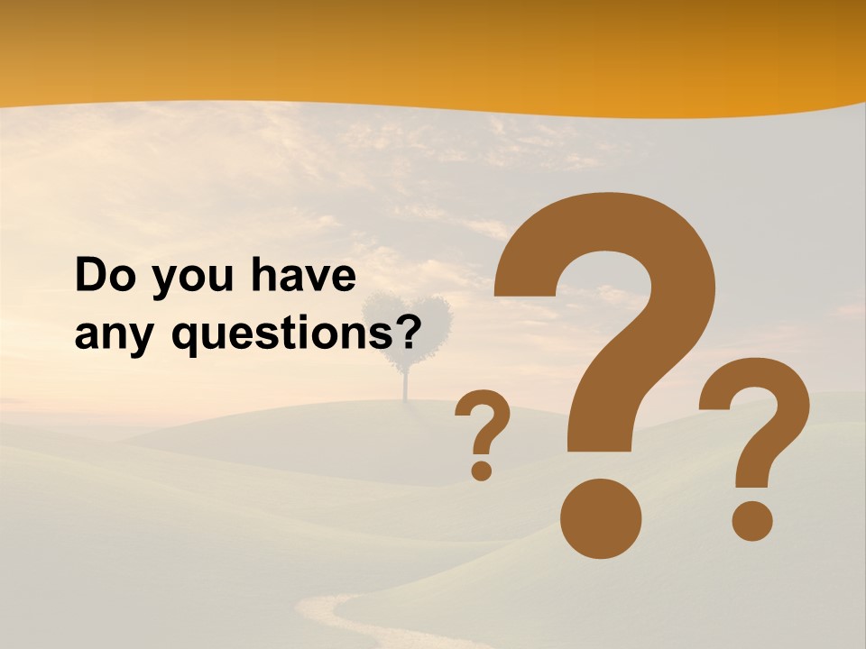 Dusk Field Summer PowerPoint Template