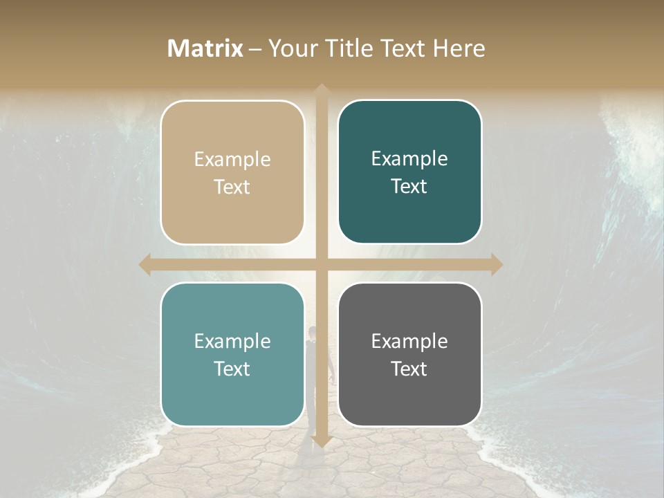 Swim Travel Abstract PowerPoint Template