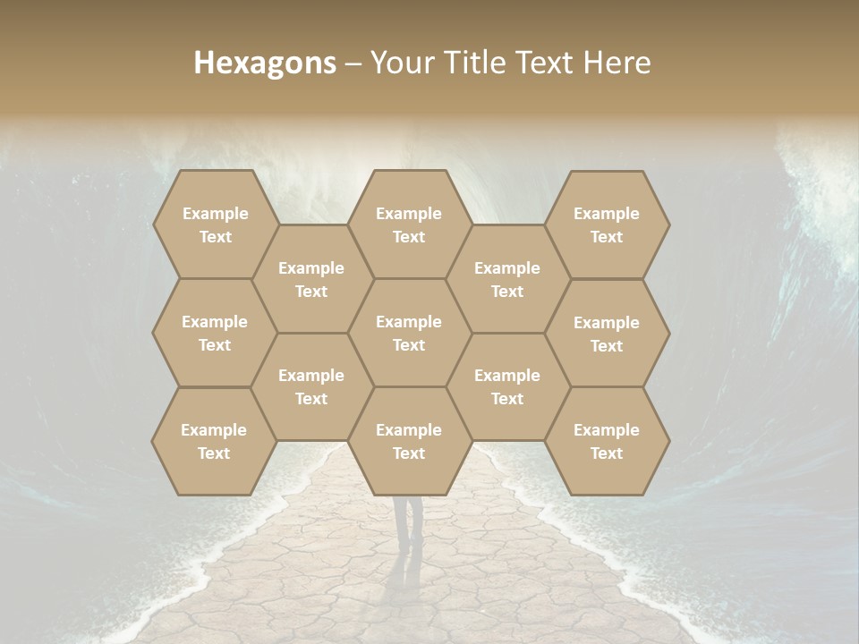 Swim Travel Abstract PowerPoint Template