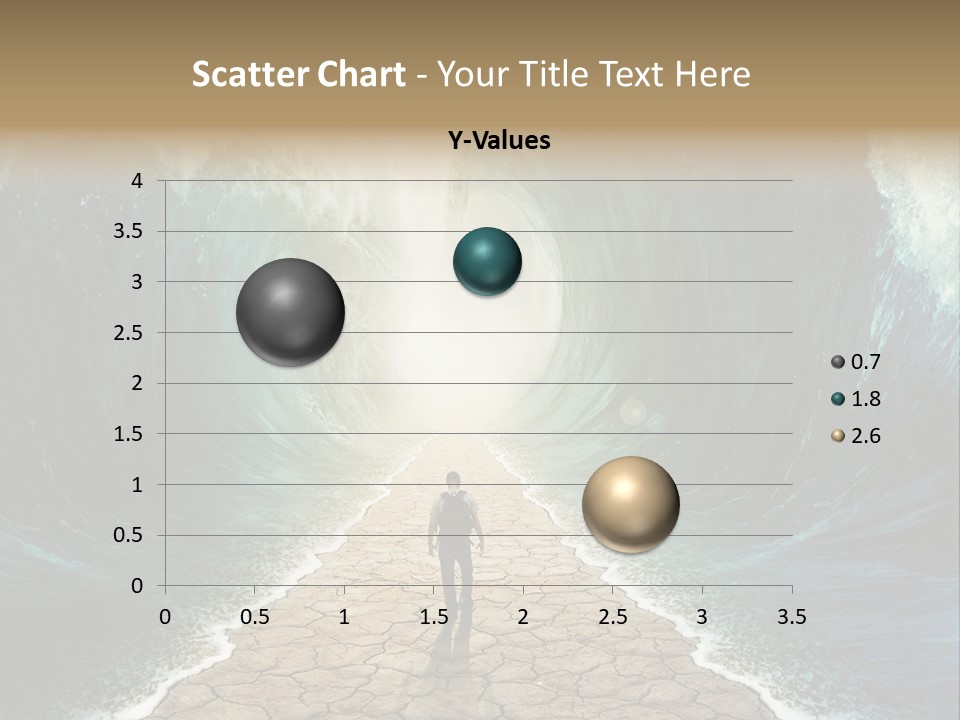 Swim Travel Abstract PowerPoint Template