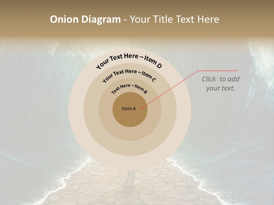 Swim Travel Abstract PowerPoint Template