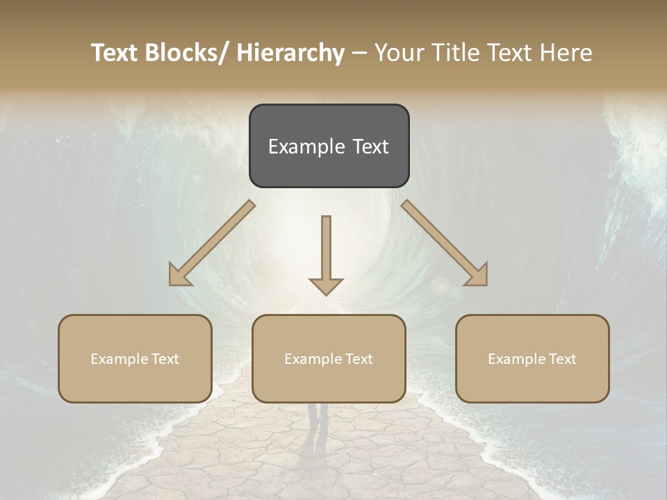 Swim Travel Abstract PowerPoint Template