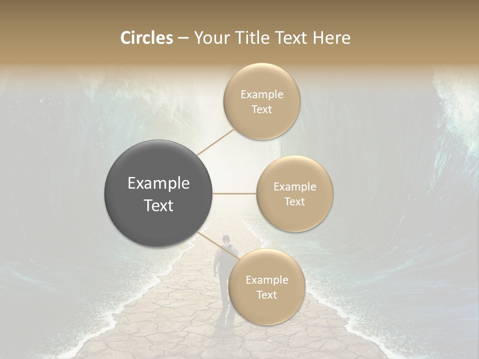 Swim Travel Abstract PowerPoint Template