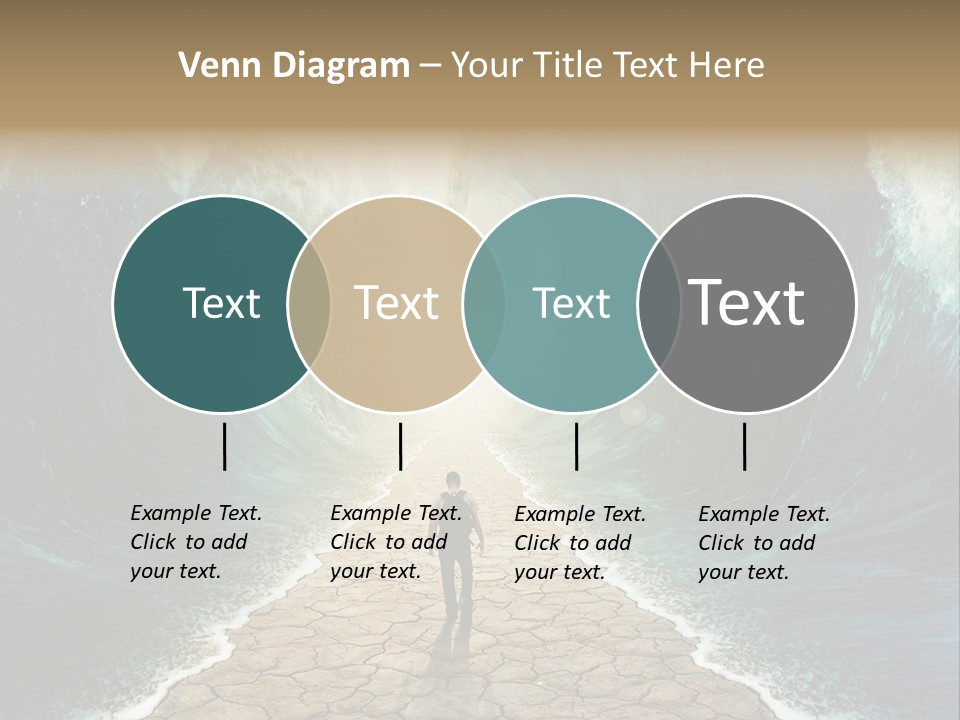 Swim Travel Abstract PowerPoint Template