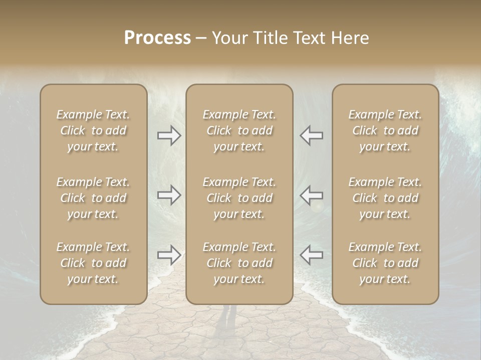 Swim Travel Abstract PowerPoint Template
