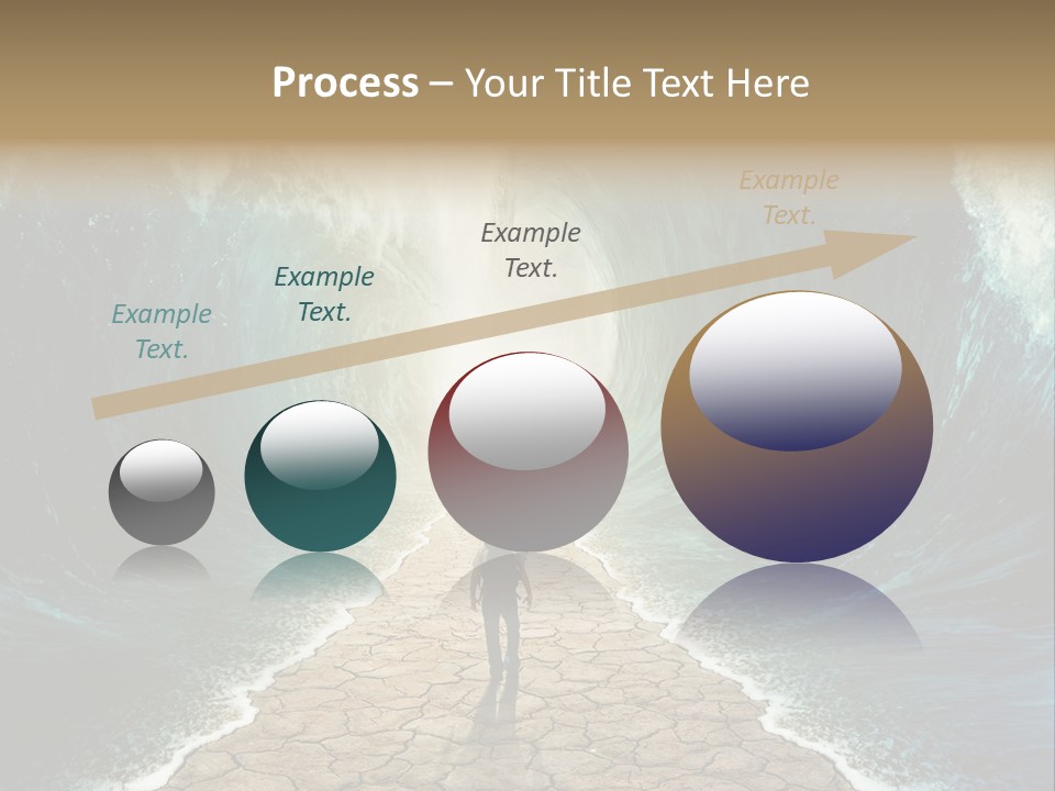 Swim Travel Abstract PowerPoint Template