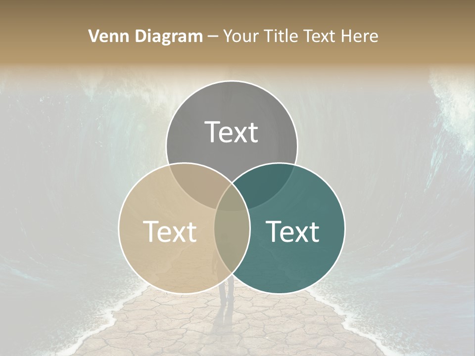 Swim Travel Abstract PowerPoint Template