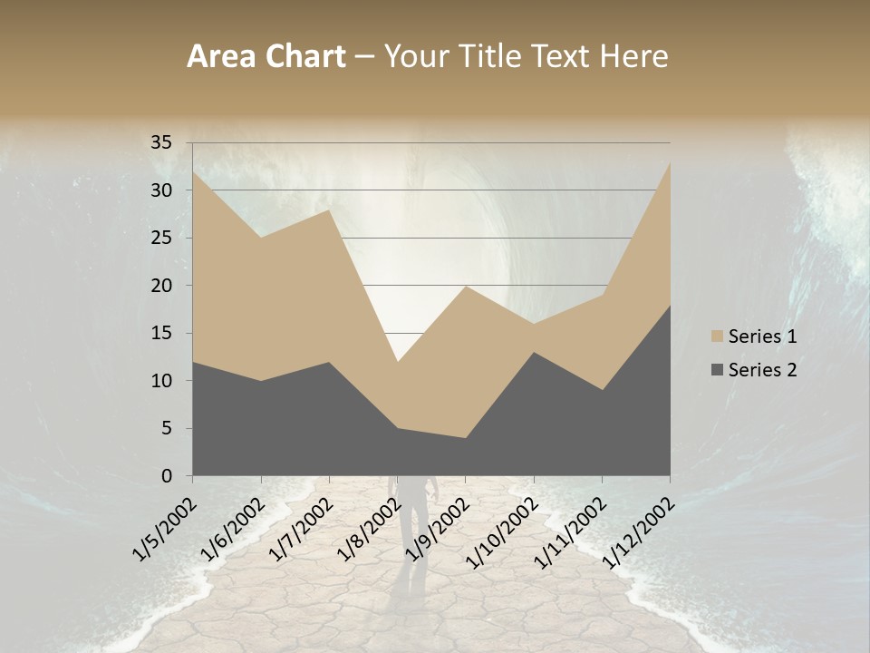 Swim Travel Abstract PowerPoint Template