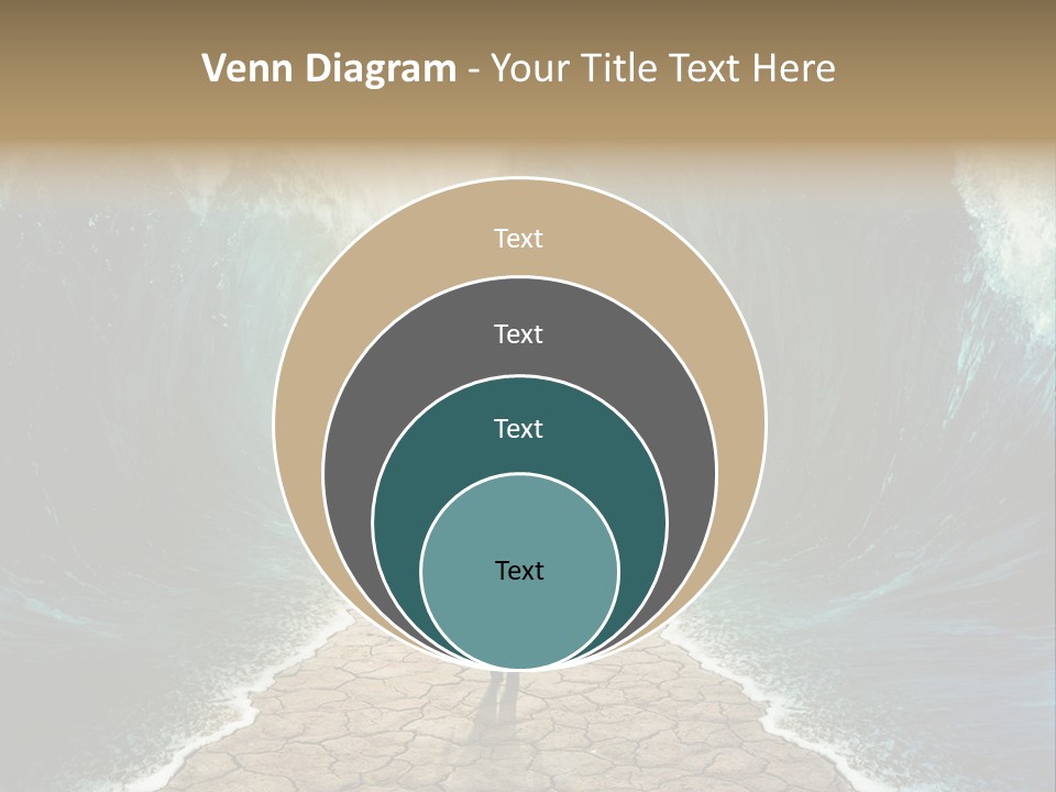 Swim Travel Abstract PowerPoint Template