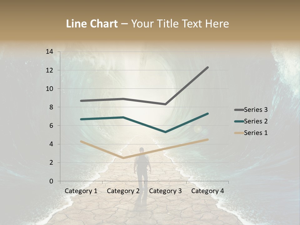 Swim Travel Abstract PowerPoint Template