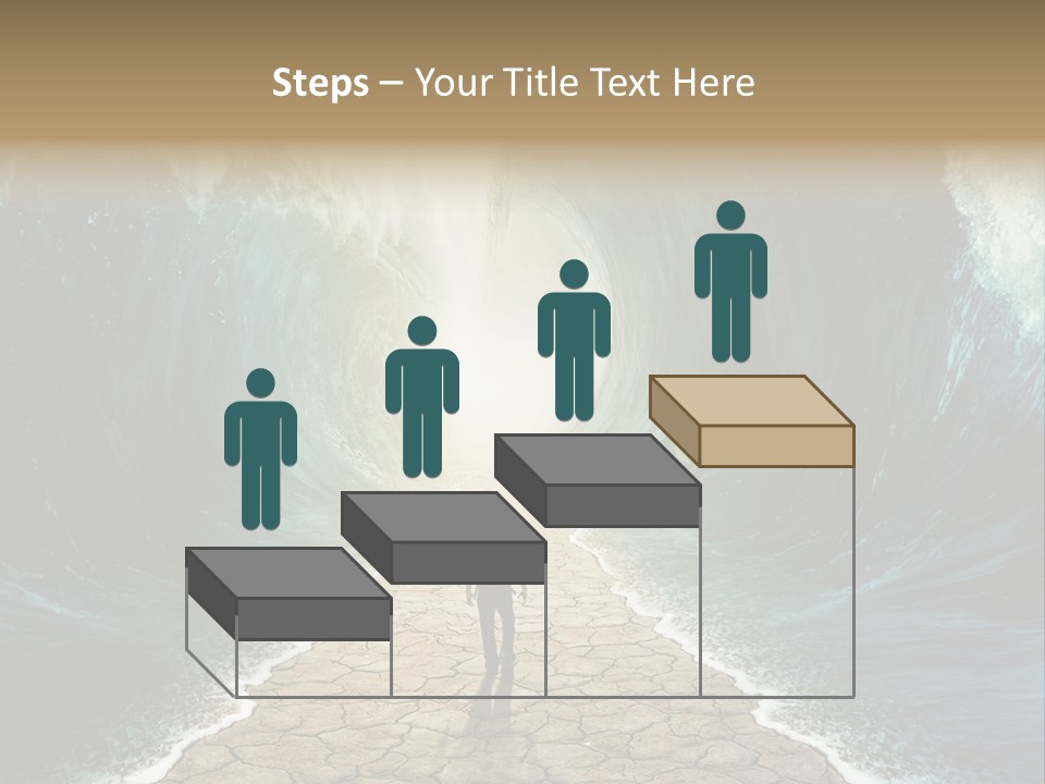 Swim Travel Abstract PowerPoint Template