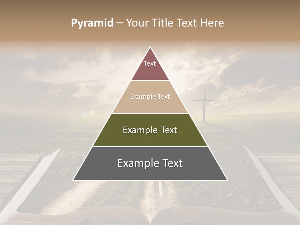 Bright Read Sunset PowerPoint Template