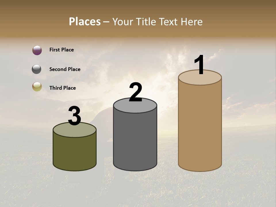 Spirit Dramatic Sunrise PowerPoint Template