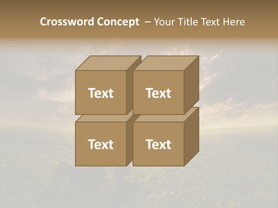 Spirit Dramatic Sunrise PowerPoint Template