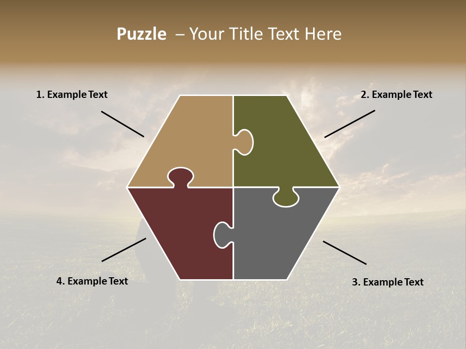 Spirit Dramatic Sunrise PowerPoint Template