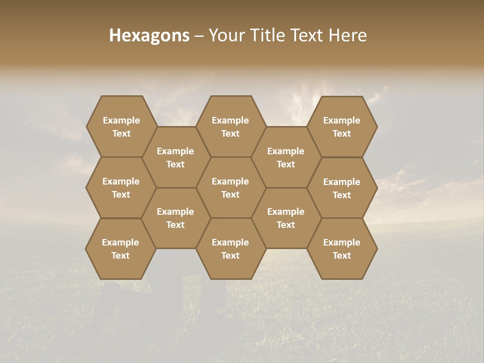 Spirit Dramatic Sunrise PowerPoint Template