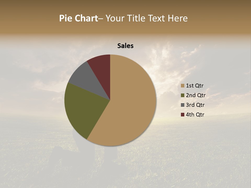 Spirit Dramatic Sunrise PowerPoint Template