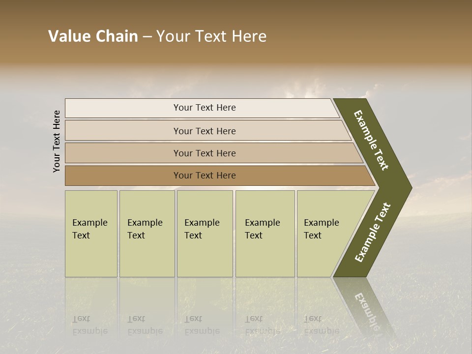 Spirit Dramatic Sunrise PowerPoint Template