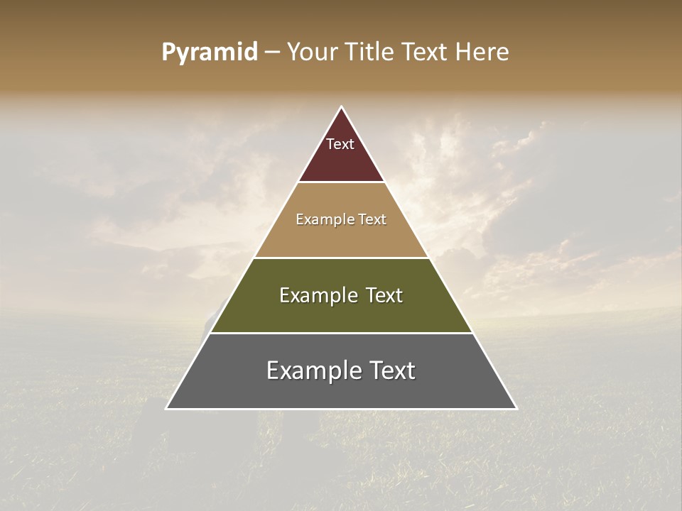 Spirit Dramatic Sunrise PowerPoint Template