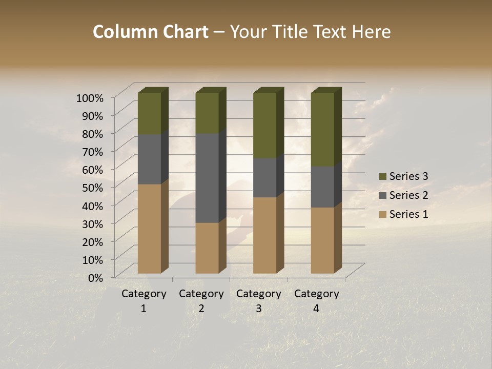 Spirit Dramatic Sunrise PowerPoint Template