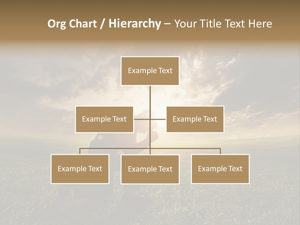 Spirit Dramatic Sunrise PowerPoint Template