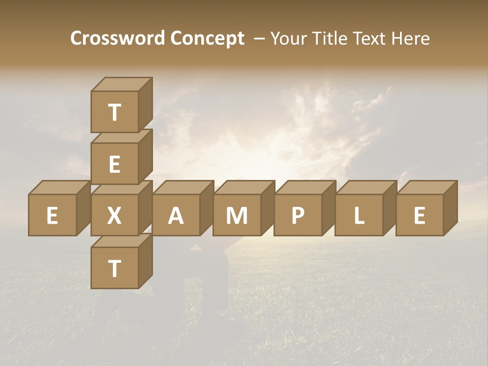 Spirit Dramatic Sunrise PowerPoint Template