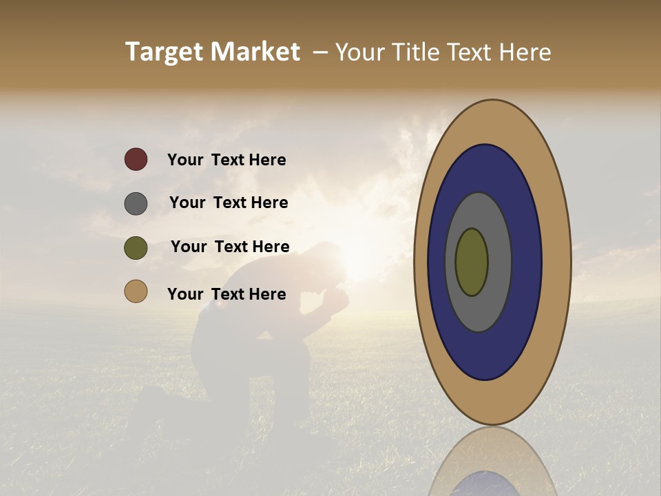 Spirit Dramatic Sunrise PowerPoint Template