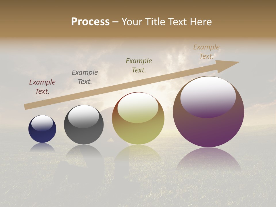 Spirit Dramatic Sunrise PowerPoint Template