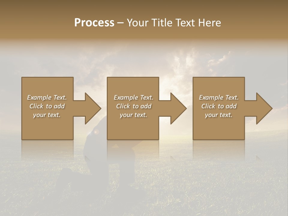 Spirit Dramatic Sunrise PowerPoint Template