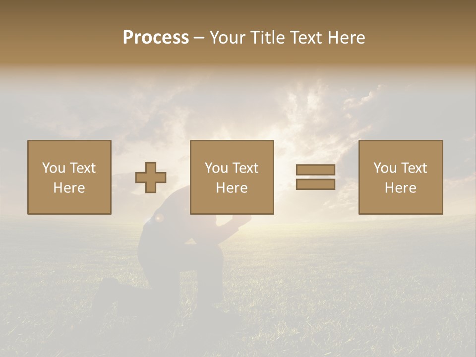 Spirit Dramatic Sunrise PowerPoint Template