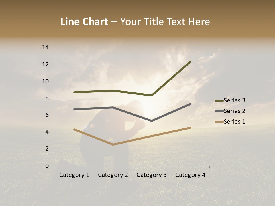Spirit Dramatic Sunrise PowerPoint Template