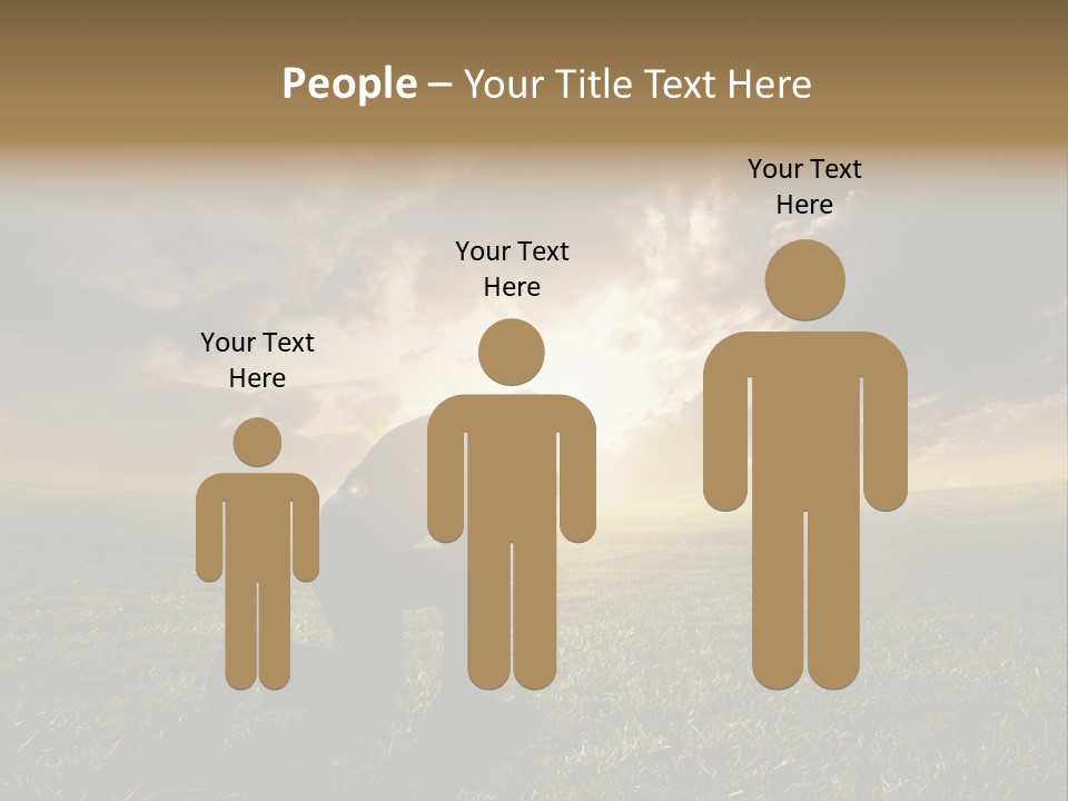 Spirit Dramatic Sunrise PowerPoint Template