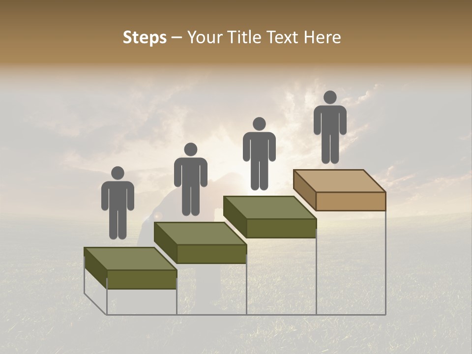 Spirit Dramatic Sunrise PowerPoint Template