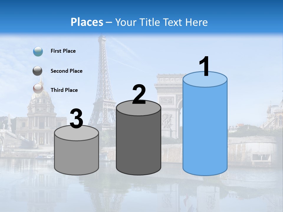 Paris Saintlouis Ciel PowerPoint Template