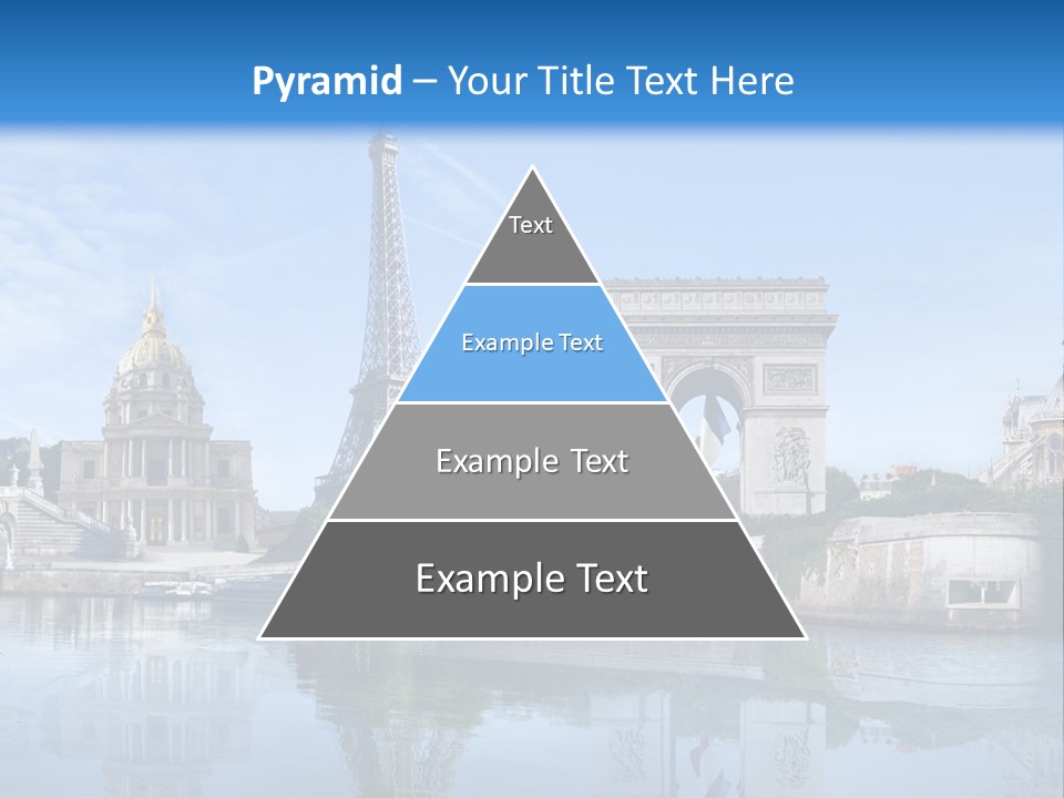 Paris Saintlouis Ciel PowerPoint Template