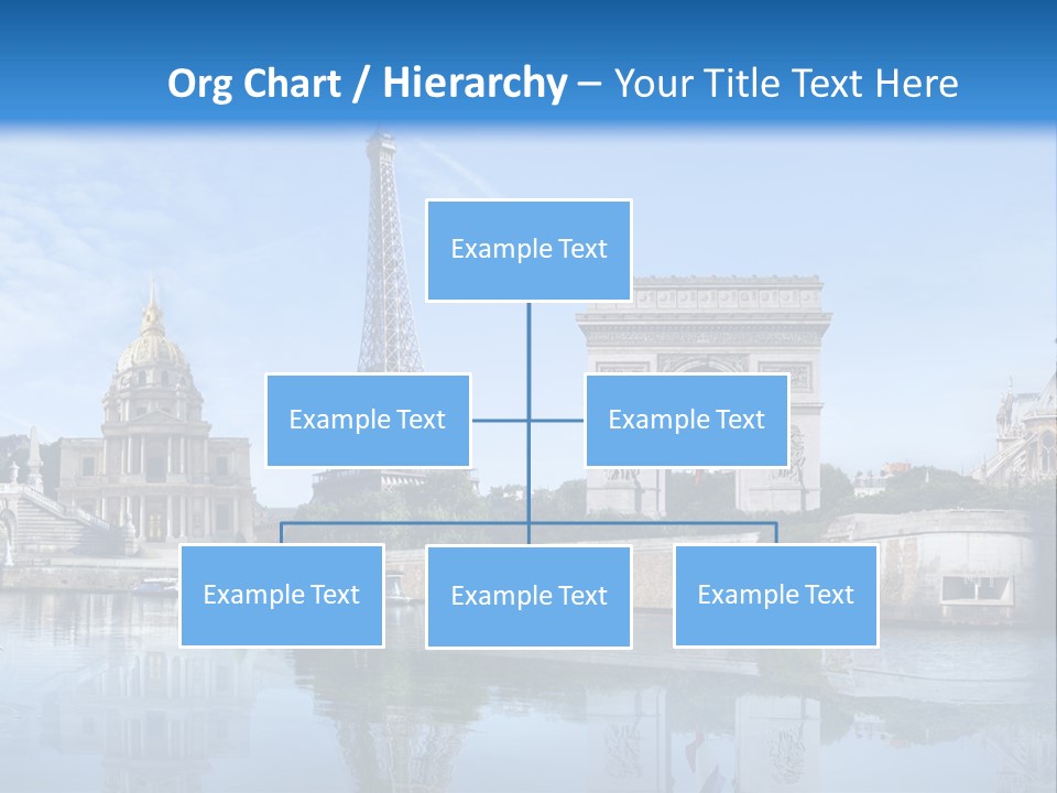 Paris Saintlouis Ciel PowerPoint Template