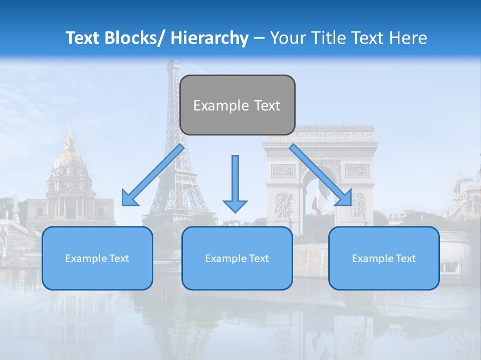 Paris Saintlouis Ciel PowerPoint Template