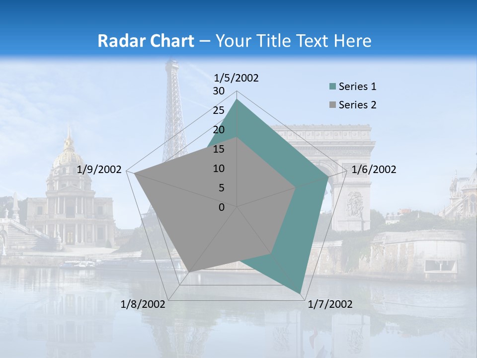 Paris Saintlouis Ciel PowerPoint Template