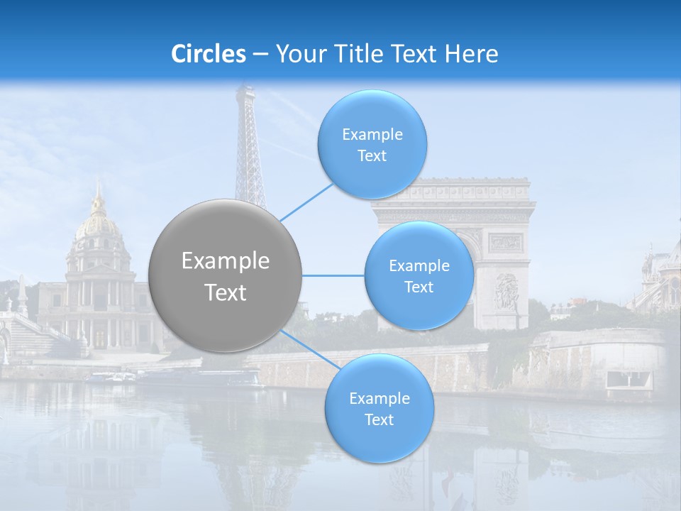Paris Saintlouis Ciel PowerPoint Template