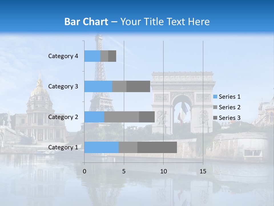 Paris Saintlouis Ciel PowerPoint Template