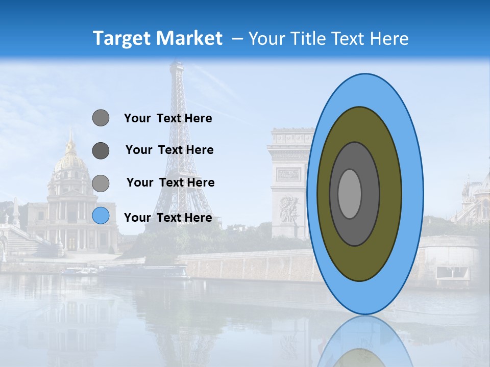 Paris Saintlouis Ciel PowerPoint Template